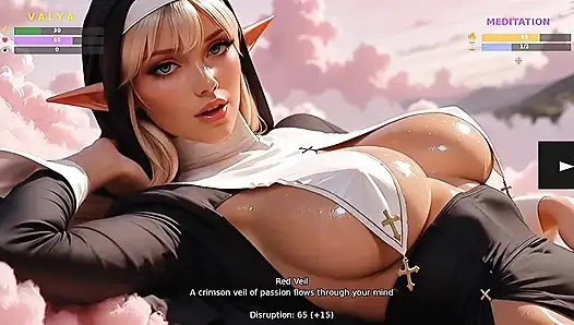 Heißes sexy mädchen von goblins gameplay gefickt