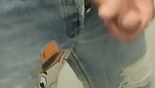 Denim jeans masturbation