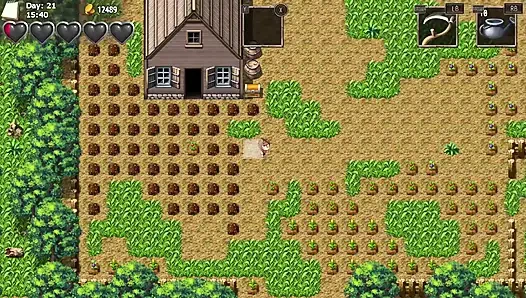 Farmer dreams - die mutter meiner freundin genießt ihre brüste