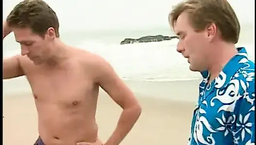 Deserted beach witnesses hot fucking action with a pretty blonde