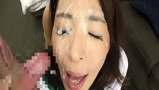 Sue si istri nakal yang lagi sange berat dengan kostum tembus pandang dientot habis-habisan sampai mengekspos
