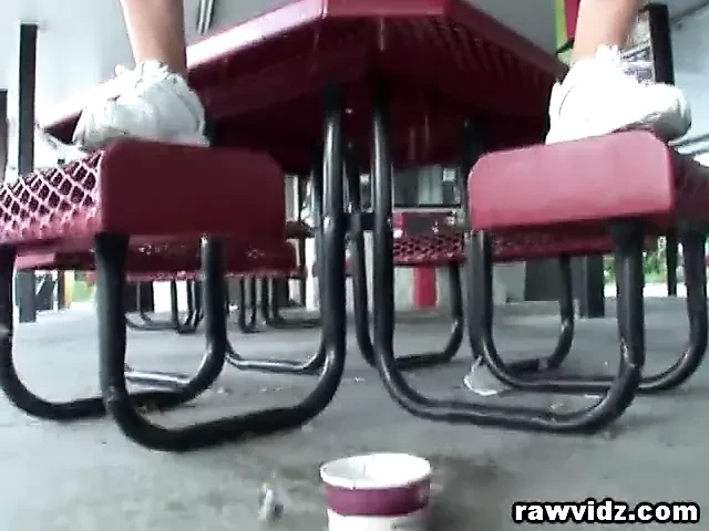 Girl Caught Showing Her Pussy In Public