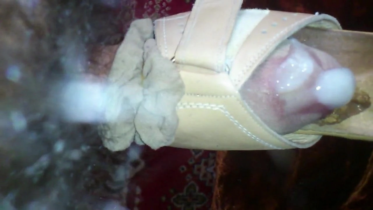 peep toe shoe fuck