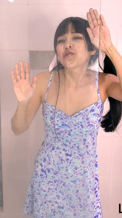 Face Pressed Against Glass