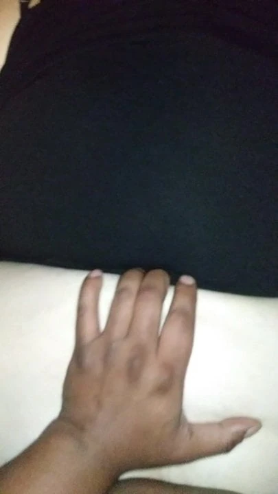 Deep in her white ass