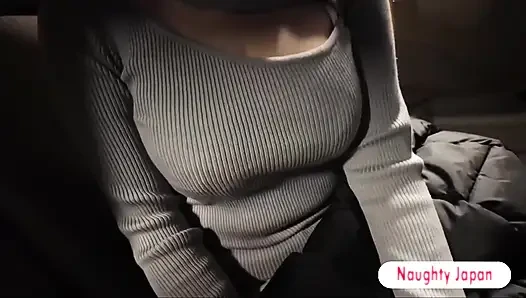 Trying for a Baby. Sensitive Big Breasts and Hard Nipples Lead to Risky Secret Thrills