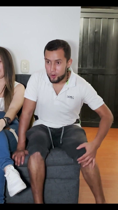 My cuckold husband plays with his cell phone while I fuck with his best friend... | Clip 1