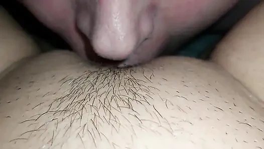 I Lick My Stepsister's Pussy and Suck Her Big Delicious Clitoris
