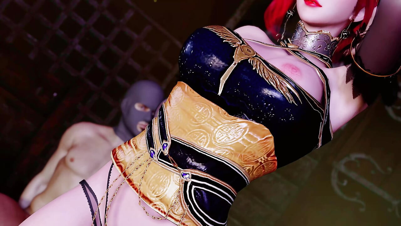 3d pelirroja madura stripper tiene su coño mojado follado tan duro