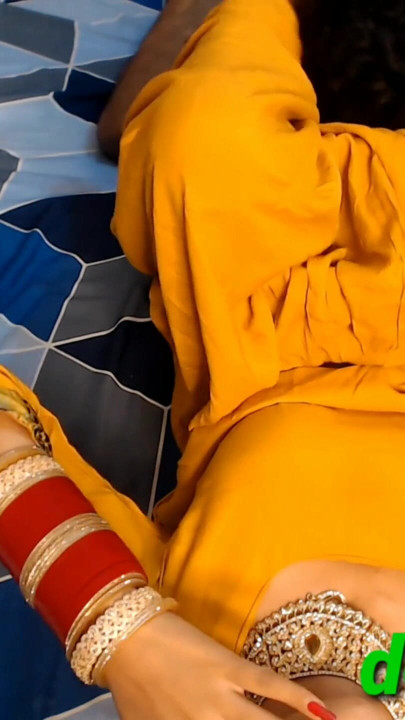gorgeous young desi indian bhabhi in blue saree fuckedby devar | Clip 1