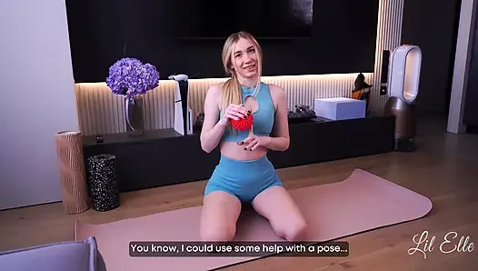 Üvey Anne Yüksek Sesle İnledi: „Babanın Ufacık Siki Beni Asla Senin DEV YARRAĞIN GİBİ DOLDURMAZ!“ Creampie Kanıtı