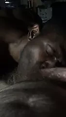 Black Bitch Sucks Verbal White Cock