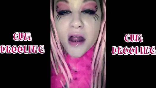 Cewek sange ini dicrot sperma sampai banjir sperma!