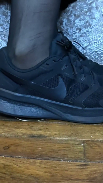 Cumming on My Sneakers