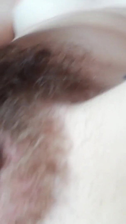 Thrilling moment from "Cute blonde teen jerking her big clit hairy pussy"