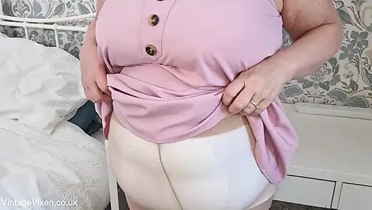 Do You Love BIG Panties - BBW Mom wants to show YOU hers