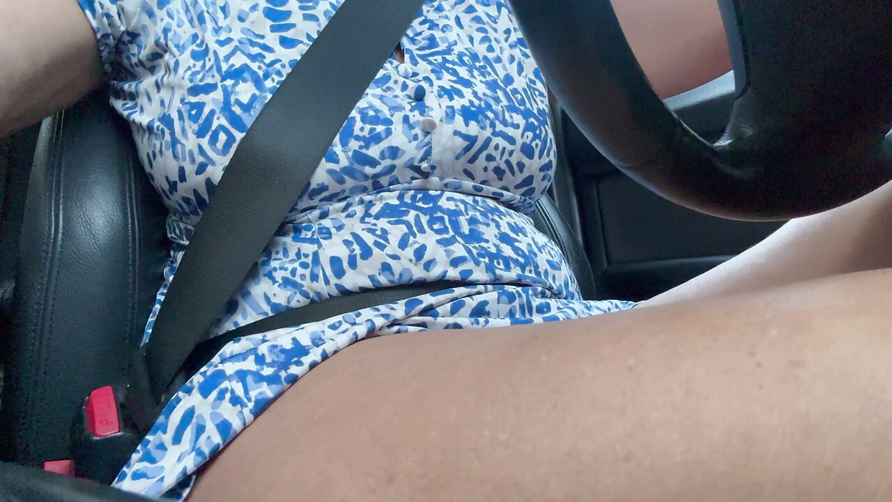 Une belle-mère élégante est de bonne humeur sur le chemin du travail et se fait approcher par un chauffeur curieux