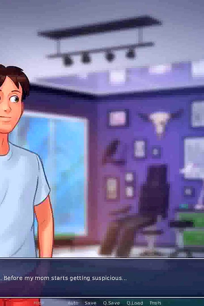 Summertime saga: djevojka pravi tetovažu na svojoj guzici, ep 128