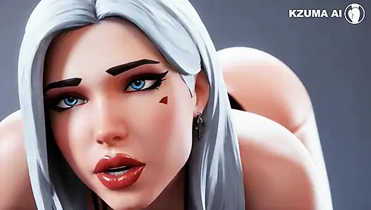 Ashe showing her hot naughty ass - Ai Gerou