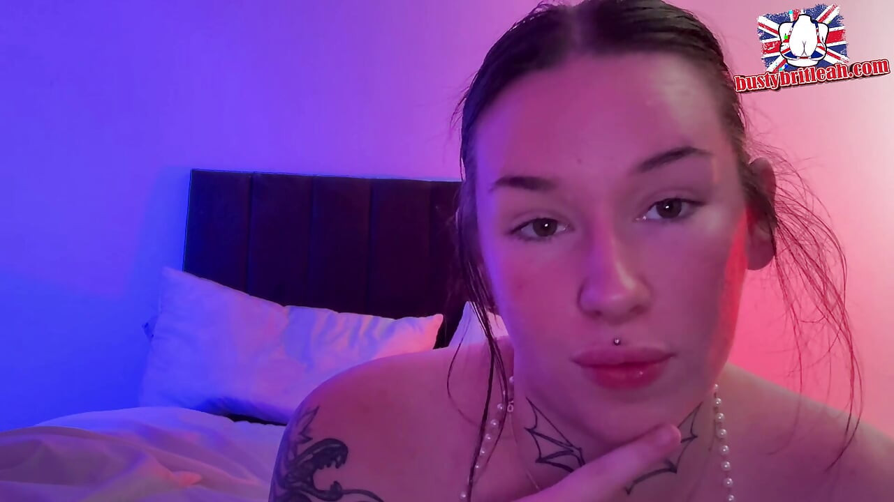 British Horny Goth JOI