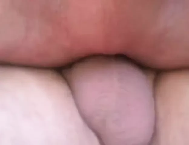 Sitting on grandad's cock