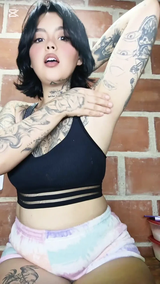 armpit with oil
