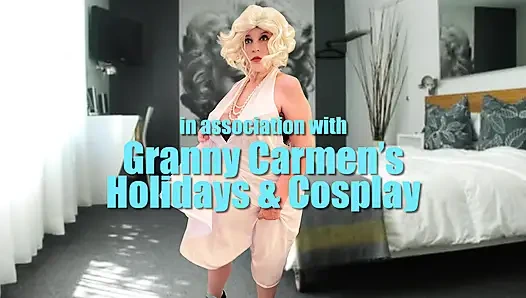 Granny Norma Jean: White Gloved Cock Sucking Old Hollywood Slut 9125CAMS26M