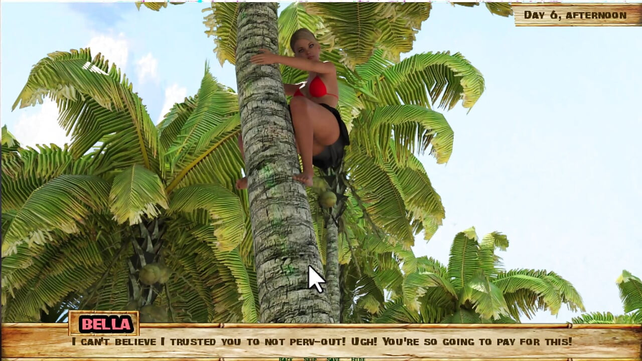 Lewd Island # 6 - que não gosta de duas mulheres ao mesmo tempo