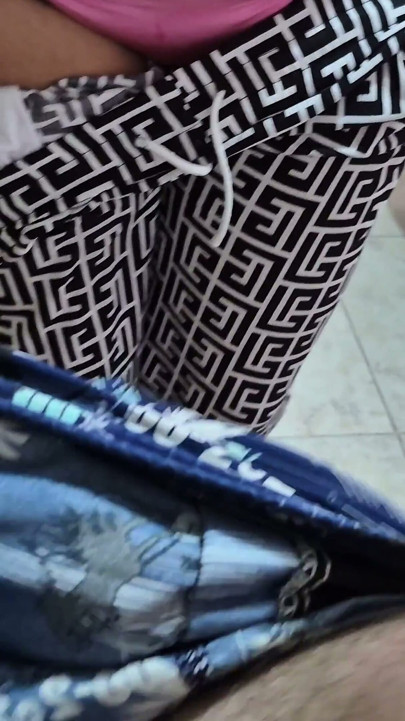 The Neighbor Who Makes Tiktoks Gets Filmed for the First Time Making a Video Without Clothes