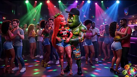 Episode 5 - süßes Erdbeermädchen und süßer Avocado-mann teilen sanfte momente AI Hentait