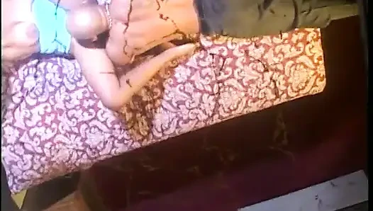 Black dude hooks up and fucks ebony hottie cowgirl and missionary style