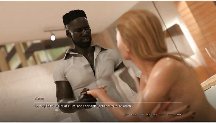 Le grimoire - gameplay - jeu de rôle - deux bites noires ont pénétré la copine infidèle qui veut une star du porno