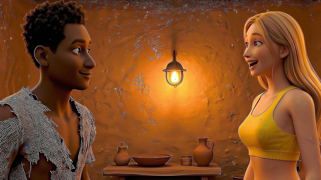 Woman lost in the desert get fucked by a stranger
