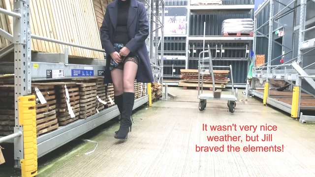 Jill out shopping