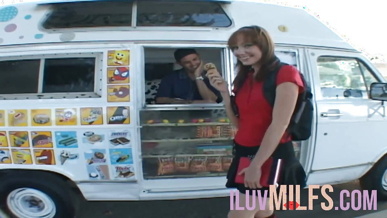 Tattooed Small Tits Babe Is Fucked Hard in the Van