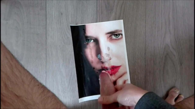 Eva Green tribute (two angles, lot of cum)