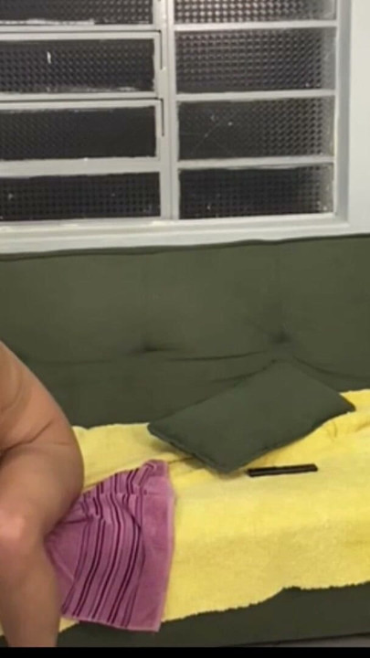 I'm already home from the gym putting the whore to suck me | Clip 1