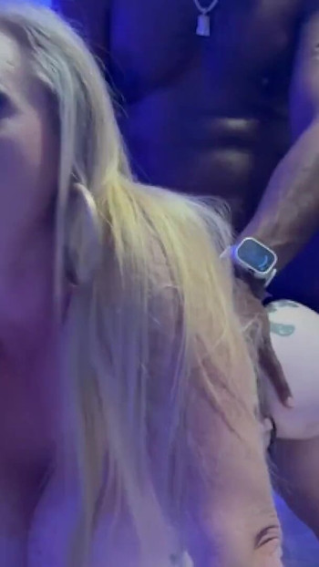 Captivating moment from "KATRINA WITH MONSTER BOOBS LOVES TO GET WRACKED FROM A HARD BBC"