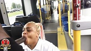 Public Bus Dick Sucker