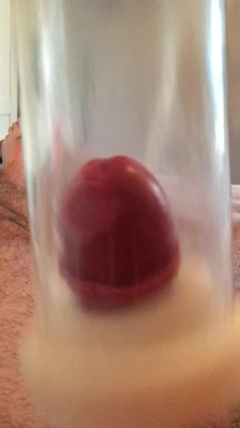 Cum by milking machine