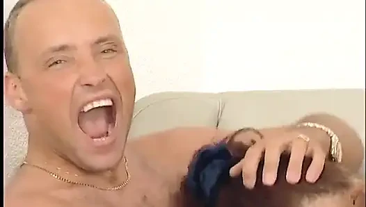 Cute girl sucking and fucking