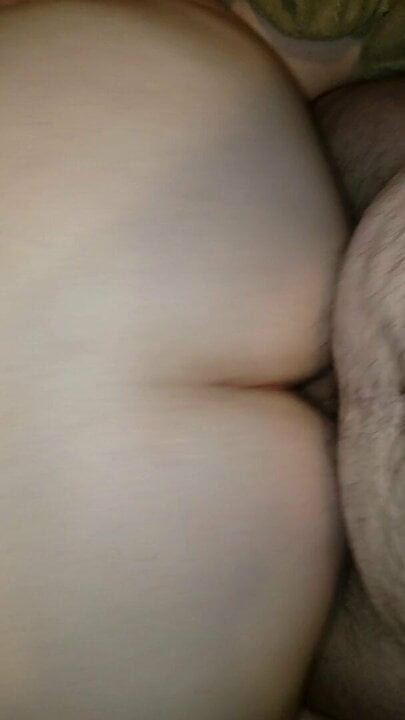 Cumming on my cock