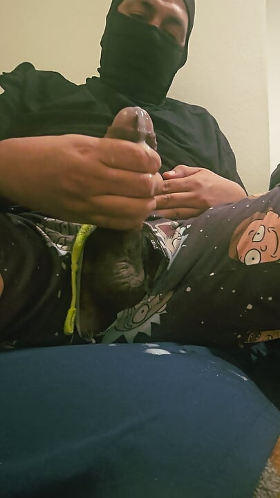 Big Latino Cock with Juicy Cumshot Slow Motion