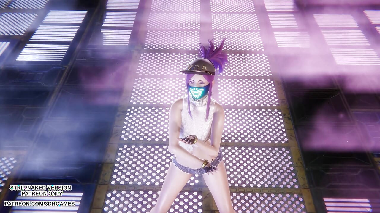 MMD Aespa - Armageddon - Akali Kpop Sexy Dance League Of Legends เฮนไตไม่มีเซ็นเซอร์ 4K 60FPS