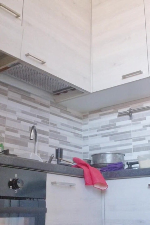 Hottie nakal di dapur