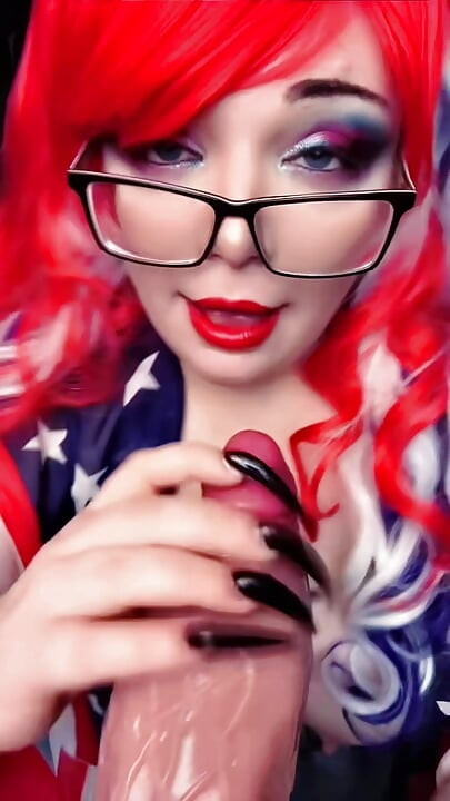 Murica Bimbo Blows Military Vet
