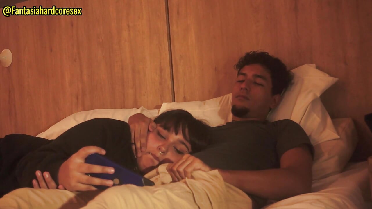 My Stepsister Swallows My Penis After Watching the Movie, They Almost Discovered Us