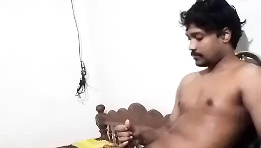Seksi Hintli usta çıplak sopayla