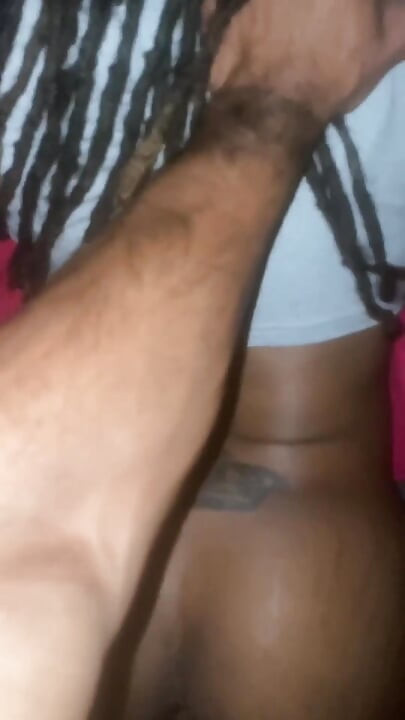 Tgirl Cums in Stepsis Pussy
