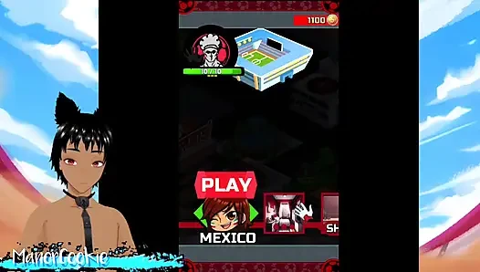 World Cup Girls - A FIFA world cup game and Mexico has challenged us and we might get a special blow job!